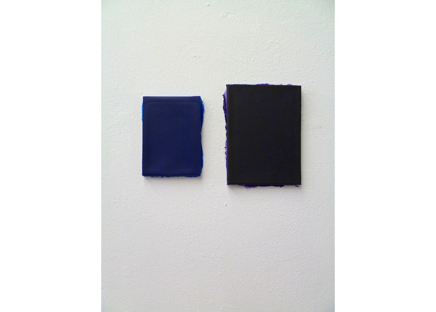 Ateliersituation, Color for Paint, blue and dark violet